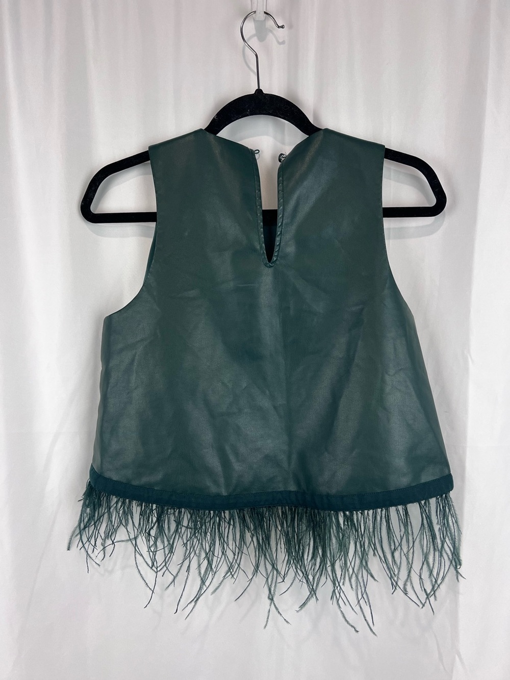 Hutch Emerald Feathered Tank Top - Picture 6 of 8